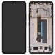 Pantalla LCD puede usarse con Xiaomi Poco X6 Pro 5G, negro, con marco, Original (PRC)