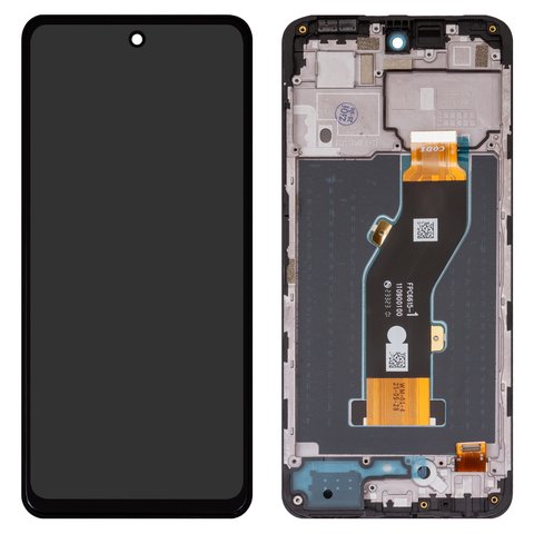 Pantalla LCD puede usarse con Infinix Smart 8 Plus X6526 , negro, con marco, High Copy, FPC6615