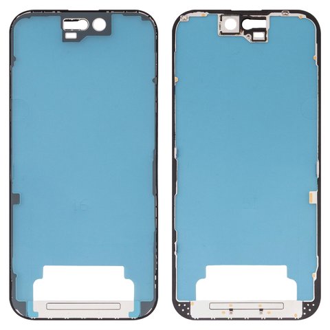 Marco de pantalla puede usarse con iPhone 16, negra, Original PRC 