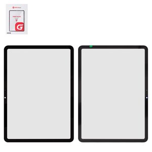 Vidrio de carcasa G+OCA PRO puede usarse con iPad Air 11 2024, iPad Air 11 2025, con película OCA, negro