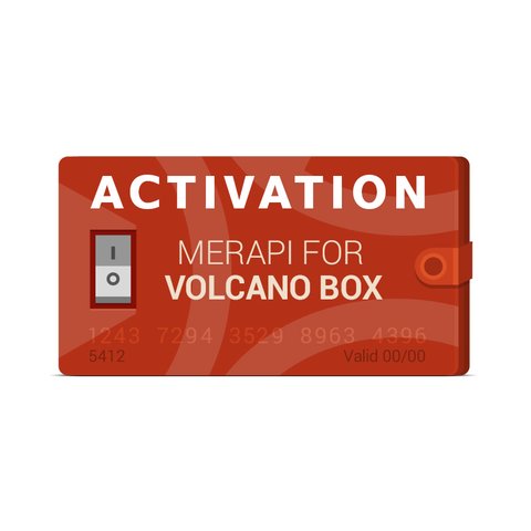 Активация Merapi для Volcano Box