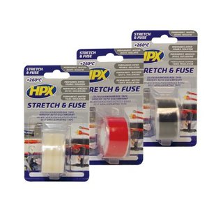 Стрічка вулканізуюча силiконова HPX 25 мм, 3 м, червона блістер 