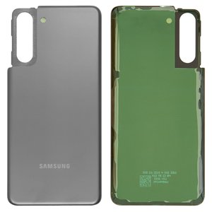 Задня панель корпуса для Samsung G991 Galaxy S21 5G, сіра