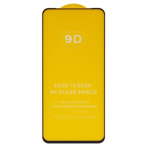 Захисне скло для Realme 7i; OnePlus Nord N100; Oppo A54 4G, сумісне з чохлом, Full Glue, без упаковки , чорний