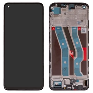 Дисплей для Realme 11 4G, чорний, з рамкою, Original PRC , RMX3636