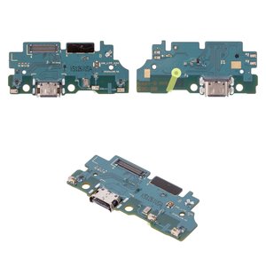 Шлейф для Samsung A165 Galaxy A16, коннектора зарядки, с компонентами, Original PRC , плата зарядки
