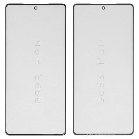 Скло корпуса G+OCA PRO для Infinix GT 20 Pro X6871 , Note 40 X6853 , з ОСА плівкою, чорне