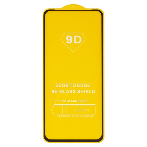 Защитное стекло для Infinix Smart 8 Plus X6526 , совместимо с чехлом, Full Glue, без упаковки , черный