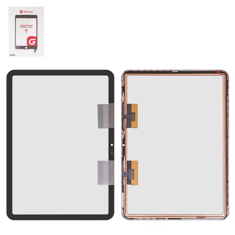 Сенсорный экран G+OCA PRO для iPad 10 2022 , iPad 11 2025 , с ОСА пленкой, черный
