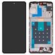 Дисплей для Samsung M556 Galaxy M55, чорний, з рамкою, Original (PRC)