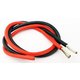 Провод в силиконовой изоляции 9AWG, 6,63 мм², 1 м, черный