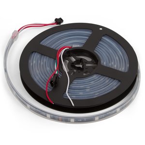 Светодиодная лента, IP67, RGB, SMD 5050, WS2811, с управлением, черная, 12В, 30 д/м, 5 м Светодиодная лента, IP67, RGB, SMD 5050, WS2811, с управлением, черная, 12В, 30 д/м, 5 м