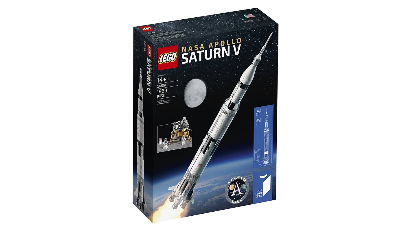 Lego ideas nasa apollo saturn v 21309 store space building set