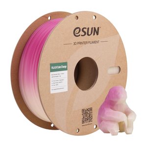 Филамент для 3D принтера eSUN PLA UV Color Change Fuchsia, 1 кг