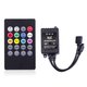 Controlador de sonido con control remoto IR HTL-032 (RGB, 5050, 3528, 72 W)